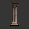 Columns Stone Columns Stone Columns Old Columns Roman Columns Roman Columns Classical Columns Greek Columns 3d model