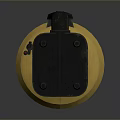 Flashlight flashlight military flashlight lighting tools tactical flashlight charging flashlight 3d model