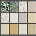 Diverse Wall Decor Design Ideas With Floral Patterns And Textured Color Styles