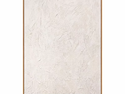 Elegant Beige Textured Wall Decor With Wooden Frame For Modern Interior Design 3d model