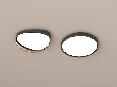 Modern minimalist ceiling lamp bedroom ceiling lamp cream wind ceiling lamp round ceiling lamp children's room ceiling lamp 3d model
