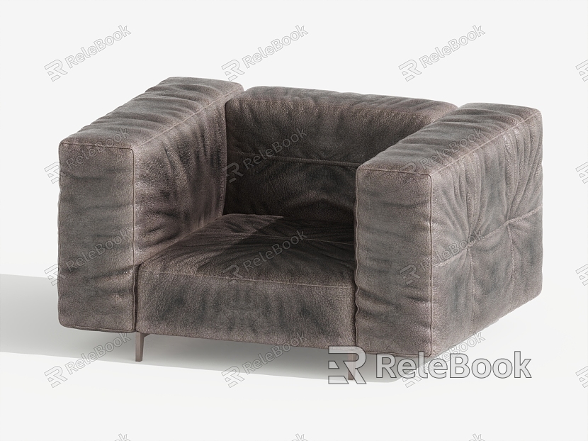 Modern Single Sofa Single Chair Leisure Chair model