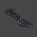 Phoenix-class assault ship 3d model