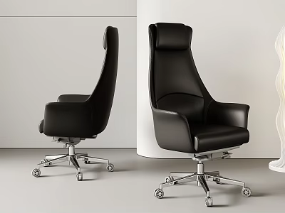 Modern Office Chair Staff Chair Boss Chair Swivel Chair 3d model