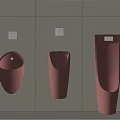 Modern Urinal 3d model