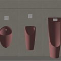 Modern Urinal 3d model