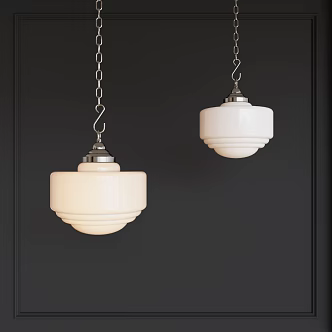 medieval glass chandelier 3d model
