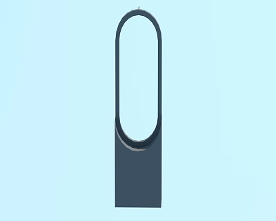 Modern lawn lamp 3d model