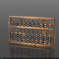 Vintage Traditional Wooden Abacus Furniture With Classic Frame And Beads