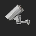 Professional Outdoor Surveillance Camera With Durable Weatherproof Housing And Mounting Bracket