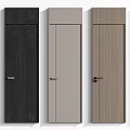 Hinged Doors with Different Colors and Modern Design for Home Interior Decoration 3d model