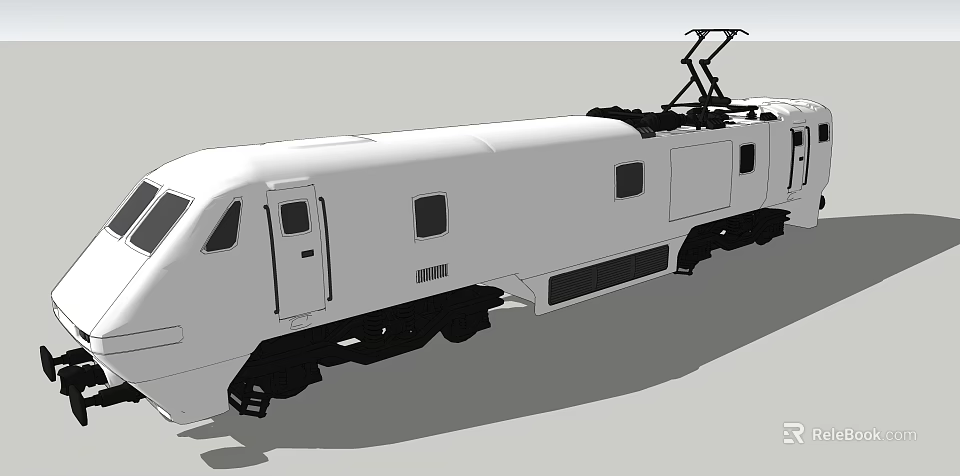 White Modern Car With Streamlined Body Black Wheels And Sleek Exterior Design 3d model 