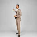 modern man 3d model