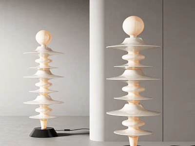 Floor Lamp Simple Floor Lamp Glass Floor Lamp Acrylic Floor Lamp 3d model