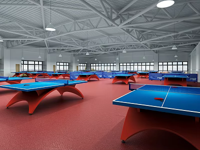 table tennis stadium 3d model