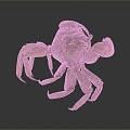 crab sea crab river crab hairy crab bread crab hermit crab big crab small crab marine animal fish 3d model