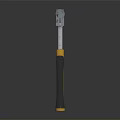 Claw Hammer With Yellow And Black Handle For Home Improvement Tasks