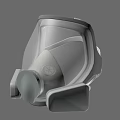 Medical Respiratory Mask With Transparent Design And Comfortable Fit For Breathing Assistance