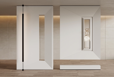 Entrance partition 3d model