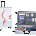 ABB Portable Equipment Case With Wheels Display Panel And Control Unit
