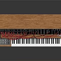 Modern Synthesizer Antique Synthesizer Classical Synthesizer 3d model