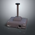 Projection Surveillance Device With Tall Stand Stable Base And Monitoring Lens