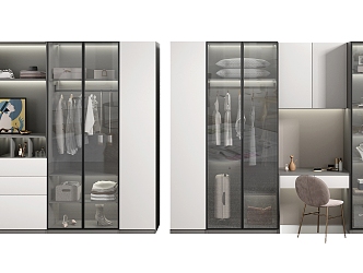 Wardrobe SU model 3d model