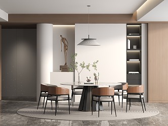 Modern Restaurant 3d model