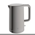 White Electric Kettle With Minimalist Design And Ergonomic Handle For Daily Home Use