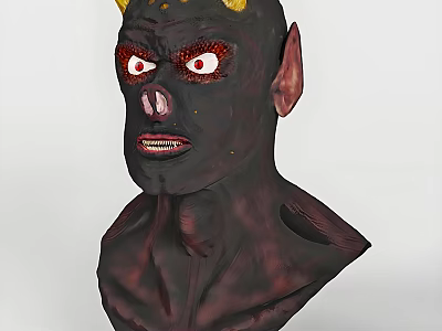 Monster Head Monster Mask Demon 3d model