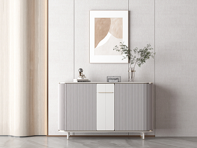 Modern Entrance Cabinet Sideboard Decorative Cabinet Entrance Cabinet model