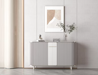 Modern Entrance Cabinet Sideboard Decorative Cabinet Entrance Cabinet 3d model
