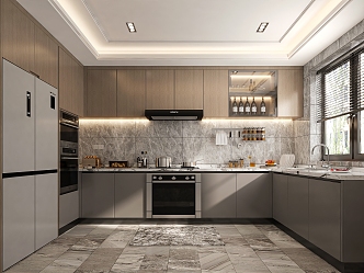 Modern Kitchen 3d model