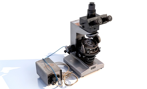 Fei'stage microscope 3d model