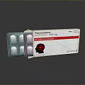 Paracetamol 500mg Tablets Package For Mild Pain Relief With 20 Tablets