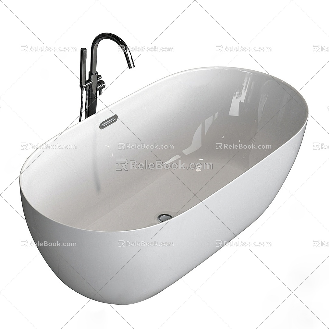 Modern Bathtub 3d model