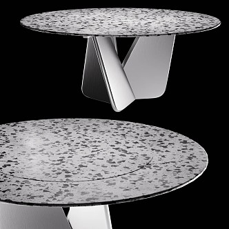 Coffee table marble coffee table 3d model