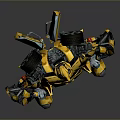 Bumblebee Transformers Robot Toy Sci-Fi Robot Figure 3d model