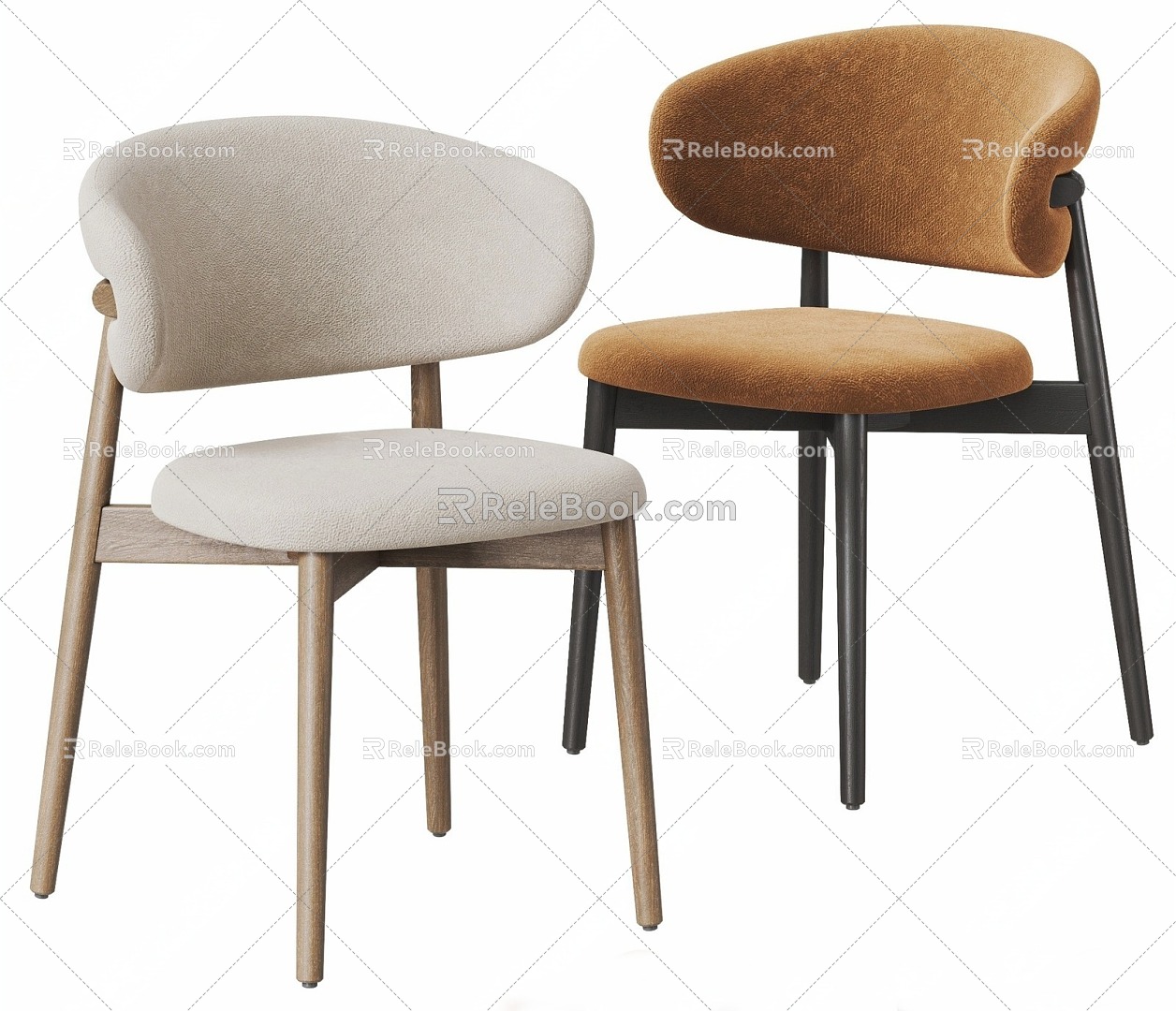 Modern Dining Chair 3d model