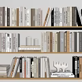 Modern Books 3d model