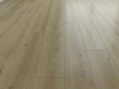 Light Tone Wood Flooring With Natural Grain For Modern Home Interior Design 3d model