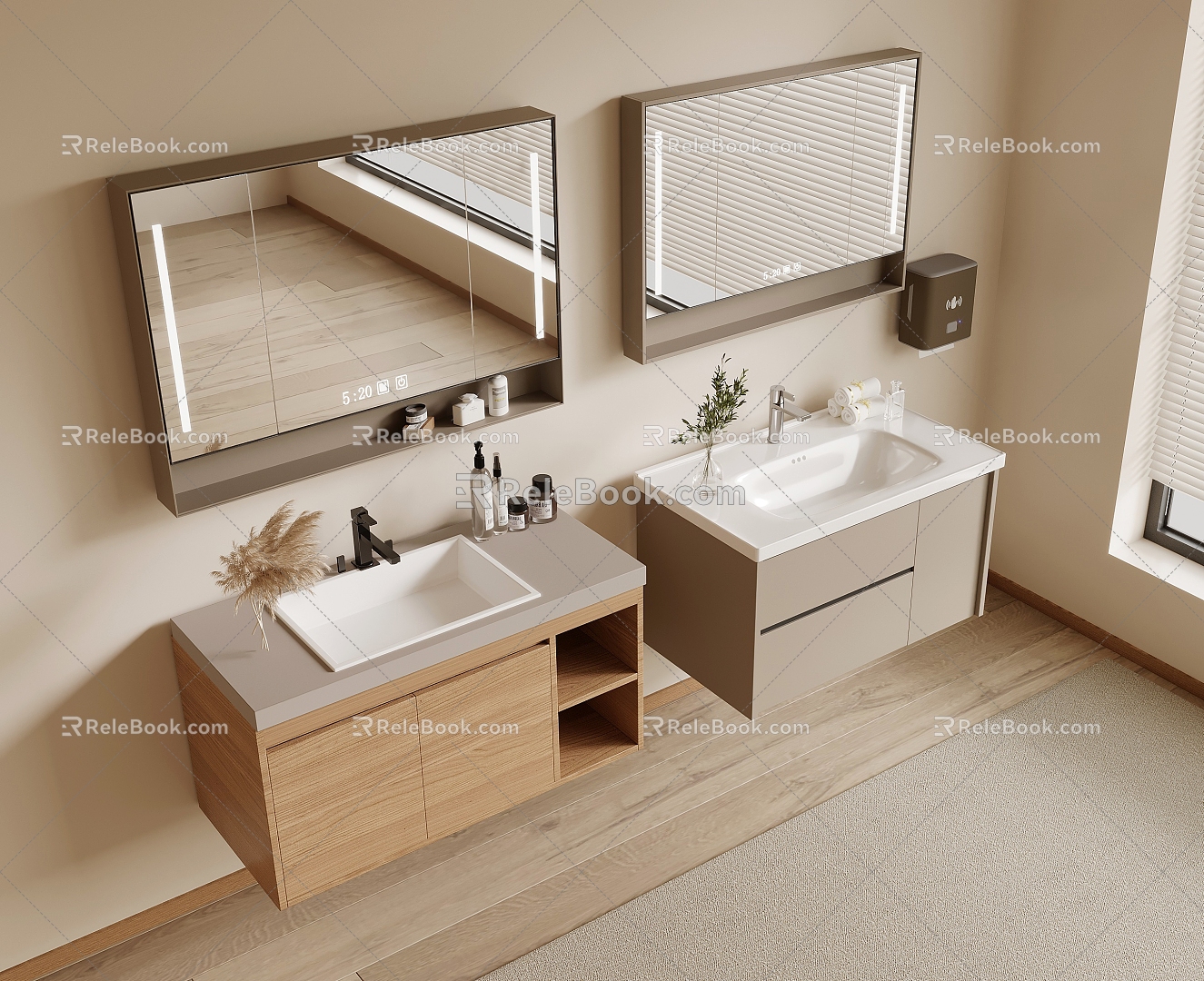 Bathroom Cabinet 3d model