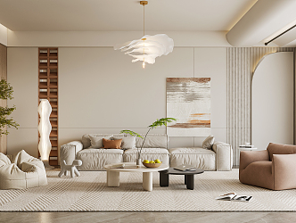 The Silent Living Room 3d model