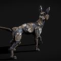 Modern Robot Dog 3d model