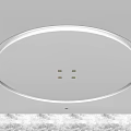 Modern Ceiling Round Ceiling Minimalist Borderless Downlight 3d model