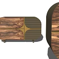 Modern Side Cabinet Simple Side Cabinet 3d model
