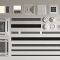 Different Types of Modern Air Conditioner Vents with Various Grille Designs