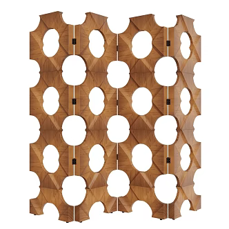 Agrippa screen partition 3d model