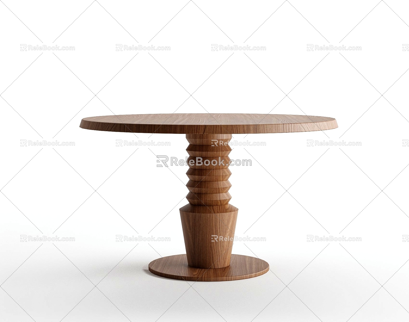 Quiet Wind Table Round Table 3d model