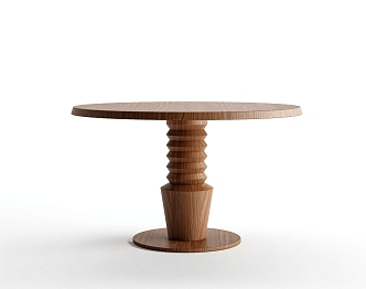 Quiet Wind Table Round Table 3d model